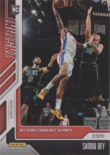 2020-21 Panini Instant - Saddiq Bey #78