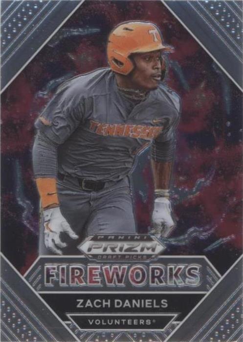 2020 Panini Prizm Draft Picks - Zach Daniels #PDP180
