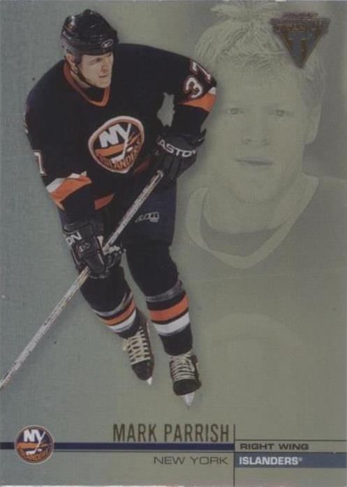 2001-02 Pacific Private Stock Titanium - Mark Parrish #89