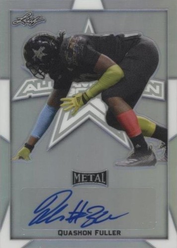2019 Leaf Metal U.S. Army All-American Bowl Quashon Fuller #BA-QF1