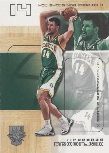 2002-03 Fleer Hot Shots - Predrag Drobnjak #34