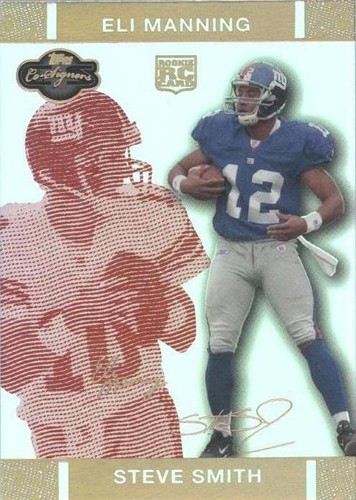 2007 Topps Co-Signers Dwayne Jarrett Steve Smith #89