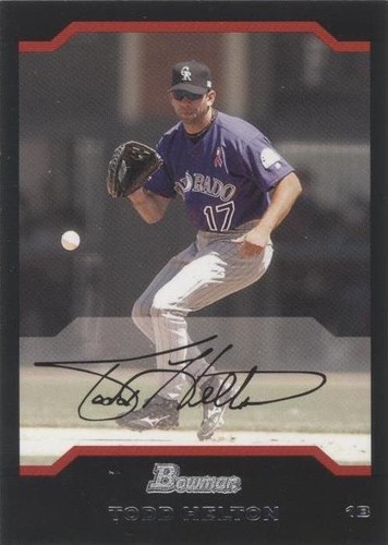 2004 Bowman - Todd Helton #43