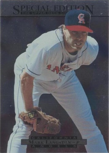 1995 Upper Deck - Mark Langston #129