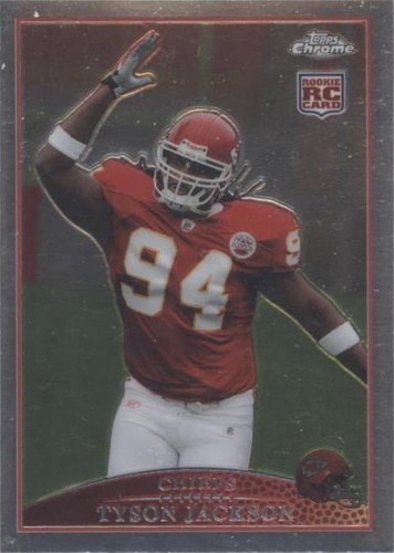 2009 Topps Chrome Tyson Jackson #TC216