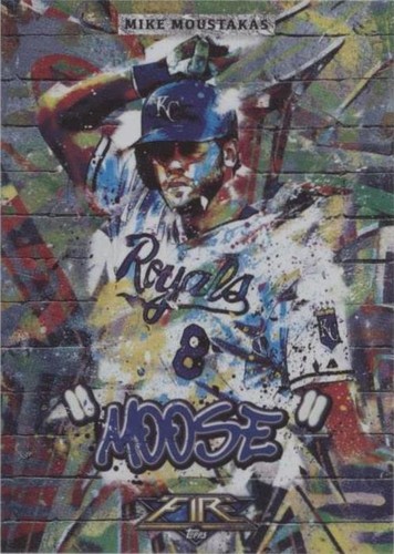 2017 Topps Fire - Mike Moustakas #M-18