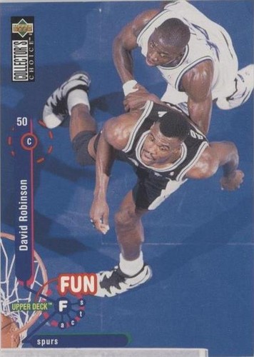 1995-96 Upper Deck Collector's Choice - David Robinson #189