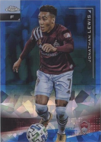 2021 Topps Chrome MLS Sapphire Edition Jonathan Lewis #128