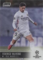 2020-21 Topps Stadium Club Chrome UCL Federico Valverde #87
