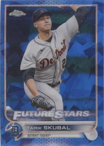 2022 Topps Chrome Sapphire Edition - Tarik Skubal #423