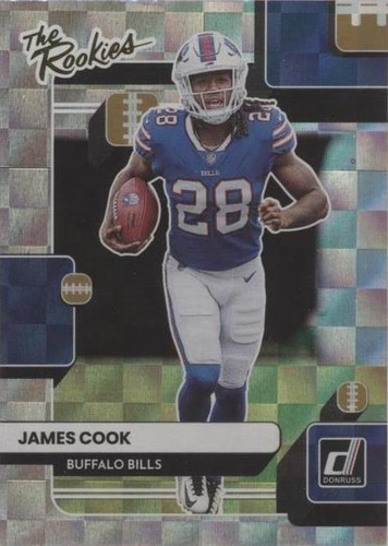 2022 Panini Donruss James Cook #TR-15