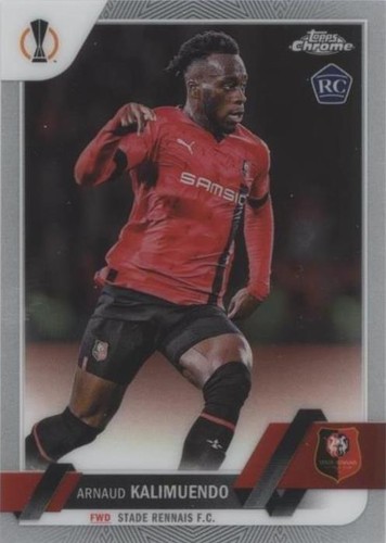 2022-23 Topps Chrome UEFA Club Competitions Arnaud Kalimuendo #195