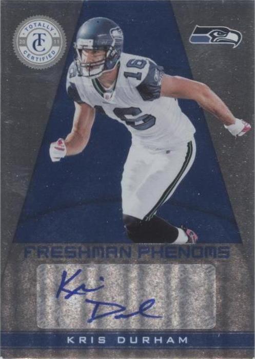 2011 Panini Totally Certified Kris Durham #175