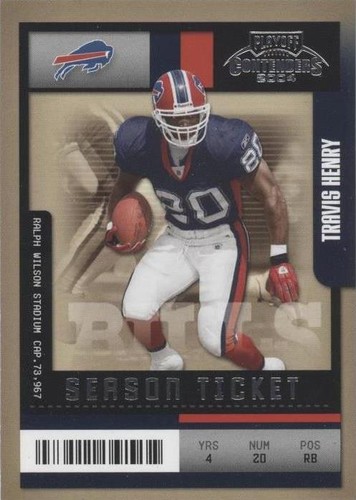 2004 Playoff Contenders Travis Henry #13