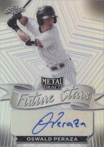 2021 Leaf Metal Draft - Oswald Peraza #FS-OP1