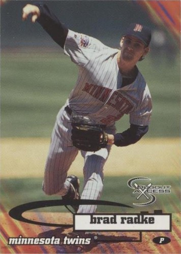 1998 Skybox Dugout Axcess - Brad Radke #72