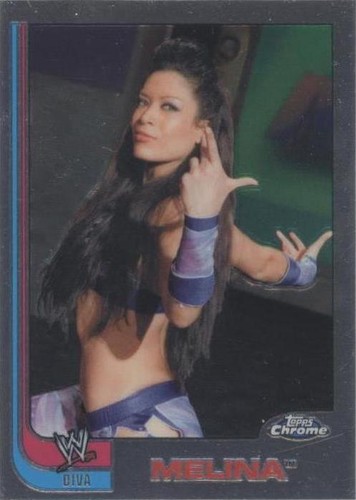 2008 Topps WWE Heritage Chrome - Melina #61