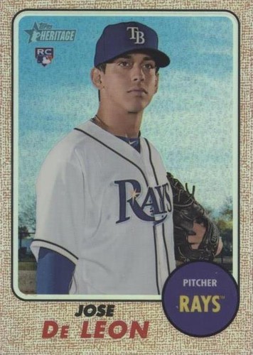 2017 Topps Heritage High Number - Jose De Leon #THC-642