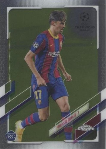 2020-21 Topps Chrome UCL Francisco Trincao #4