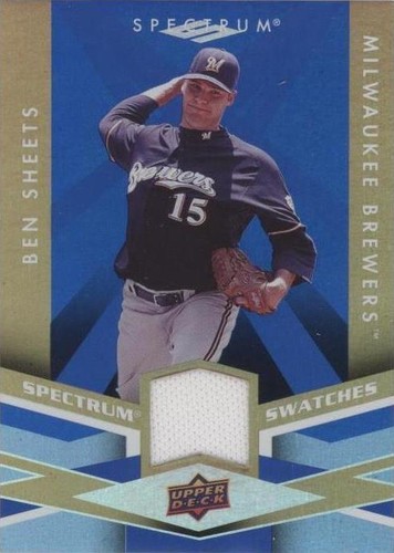 2009 Upper Deck Spectrum - Ben Sheets #SS-BS