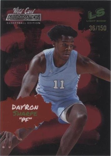 2021-22 Wild Card Alumination - Day'Ron Sharpe #LS-4