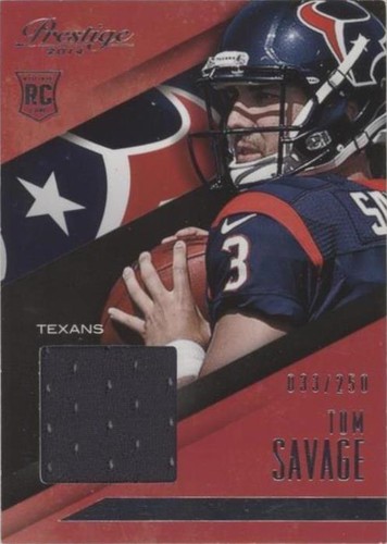 2014 Panini Prestige Tom Savage #TS
