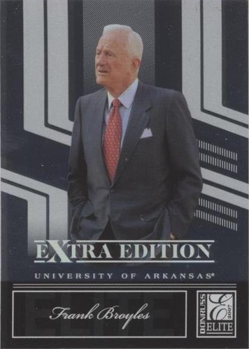 2007 Donruss Elite Extra Edition Frank Broyles #70