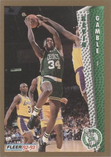 1992-93 Fleer - Kevin Gamble #15