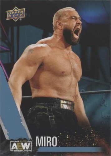 2021 Upper Deck AEW All Elite Wrestling - Miro #9
