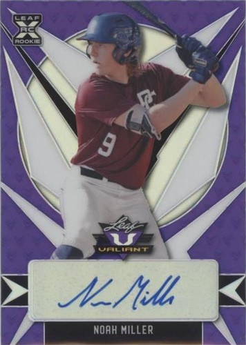 2021 Leaf Valiant - Noah Miller #BA-NM2