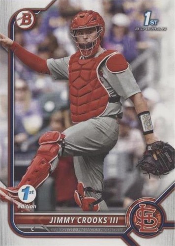 2022 Bowman Draft 1st Edition - Jimmy Crooks III #BD-178