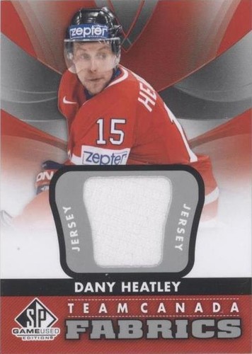 2012-13 SP Game Used Edition - Dany Heatley #TC-8