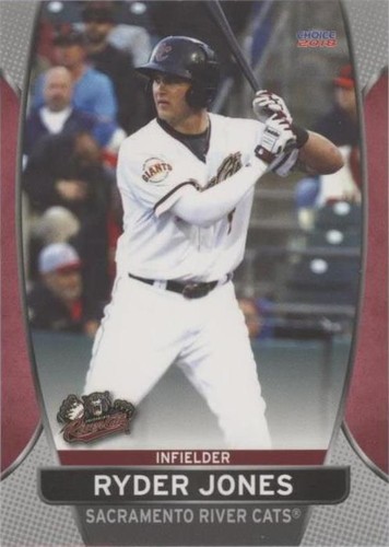2018 Choice Sacramento River Cats - Ryder Jones #12
