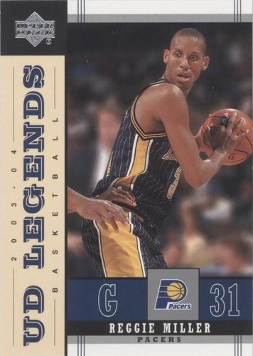 2003-04 Upper Deck UD Legends - Reggie Miller #30
