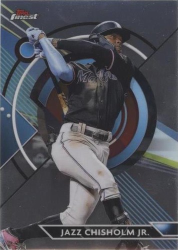 2023 Topps Finest - Jazz Chisholm #79