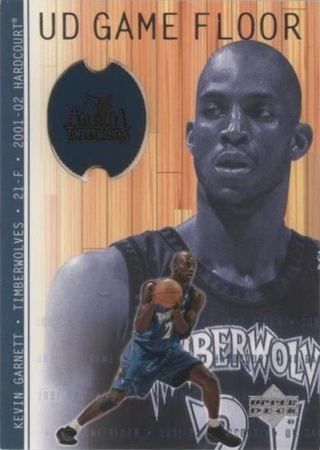 2001-02 Upper Deck Hardcourt - Kevin Garnett #KG