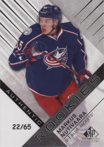 2016-17 SP Game Used - Markus Nutivaara #133