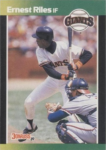 1989 Donruss Baseball's Best - Ernest Riles #50