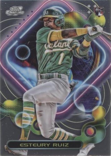 2023 Topps Cosmic Chrome - Esteury Ruiz #163