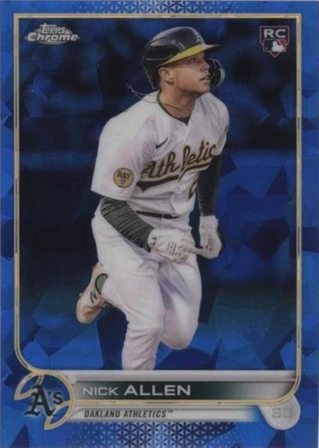 2022 Topps Chrome Update Series Sapphire Edition - Nick Allen #US117
