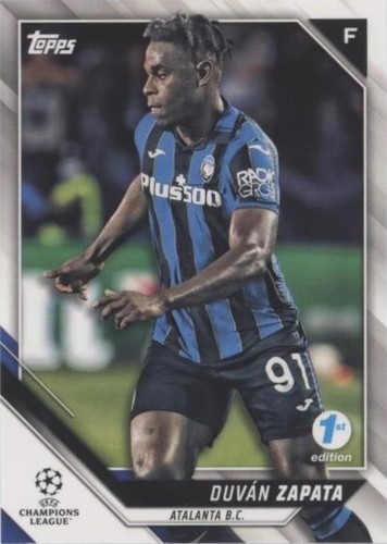 2021-22 Topps UCL Collection 1st Edition Duvan Zapata #72