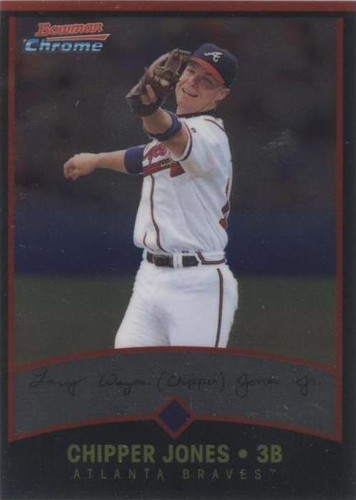 2011 Bowman Chrome - Chipper Jones #37