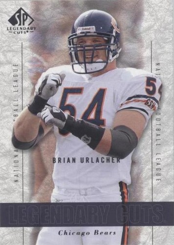 2002 SP Legendary Cuts Brian Urlacher #61