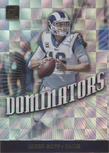 2019 Panini Donruss Jared Goff #DOM-12