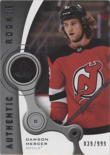 2021-22 Upper Deck SP Game Used - Dawson Mercer #R-23