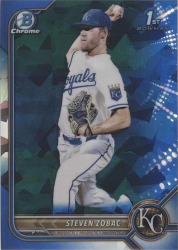 2022 Bowman Chrome Draft Sapphire Edition - Steven Zobac #BDC-101