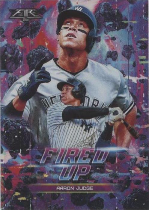 2018 Topps Fire - Aaron Judge #F-10