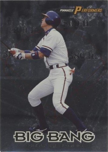 1998 Pinnacle Performers - Chipper Jones #4