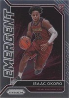2020-21 Panini Prizm - Isaac Okoro #15