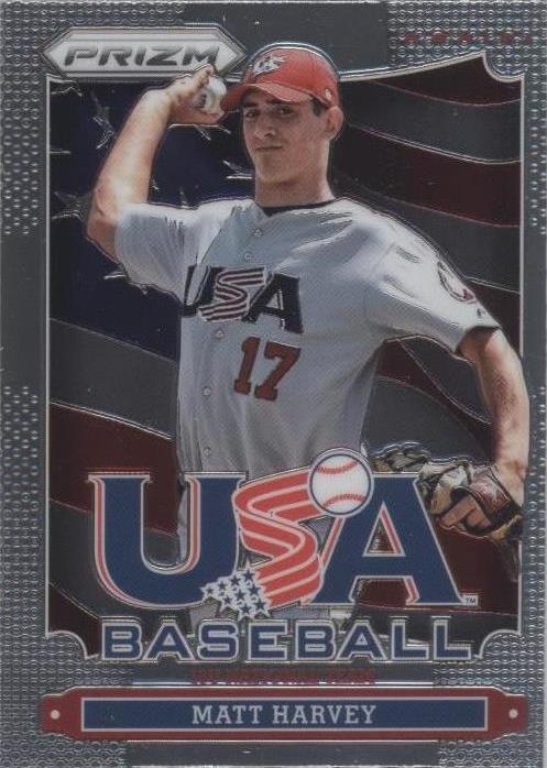 2013 帕尼尼 Prizm - Matt Harvey #USA5